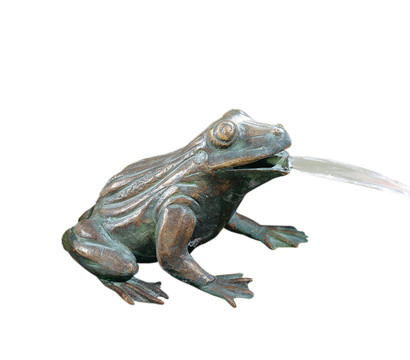 Rottenecker Bronzefigur Frosch