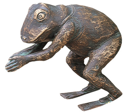 Rottenecker Bronze-Figur Nobse, 6,5 x 14,5 x 13 cm
