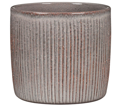 Scheurich Keramik-Übertopf Perla, rund, grau