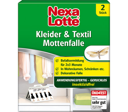 Scotts Nexa Lotte® Kleider- & Textilmottenfalle, 2 Stk.