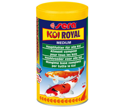 sera KOI Royal Medium, Teichfischfutter