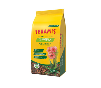 Seramis Spezial-Substrat für Kakteen & Sukkulenten, 2,5 l