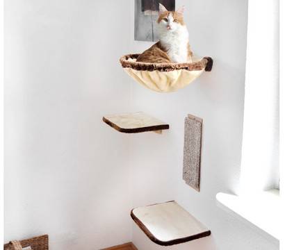 Silvio Design Kletterwand für Katzen, 4-teilig