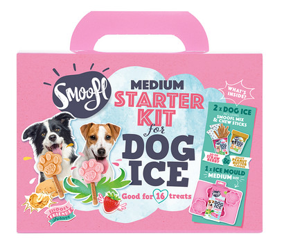 Smoofl Hundesnack Eis-Mix Starter Kit Medium