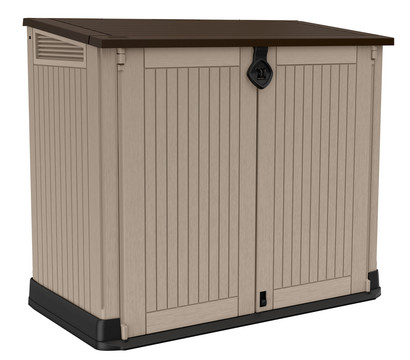 Keter Aufbewahrungsbox Store it Midi, beige, 880 Liter, ca. B132/H113,5/T71,5 cm