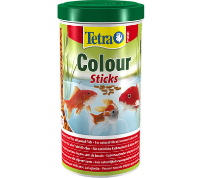 Tetra Pond Colour Sticks, Fischfutter
