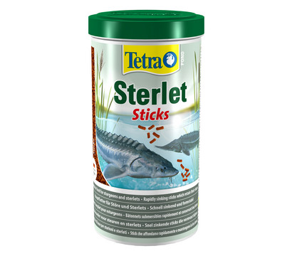 Tetra Pond Sterlet Sticks, Fischfutter, 1 l