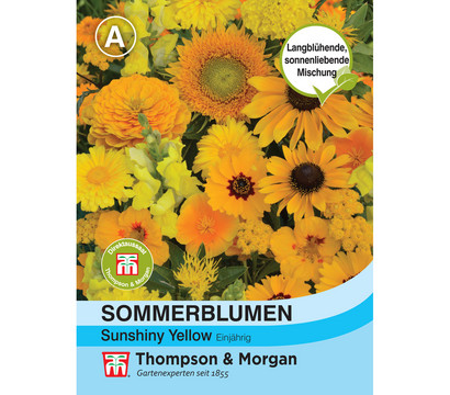 Thompson & Morgan Samen Sommerblumen 'Sunshiny Yellow'