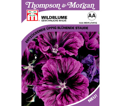 Thompson & Morgan Samen Wildblume 'Gewöhnliche Malve'