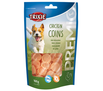 Trixie Premio Hundesnack Chicken Coins Light, 100 g