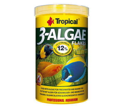 Tropical® Fischfutter 3-Algae Flakes