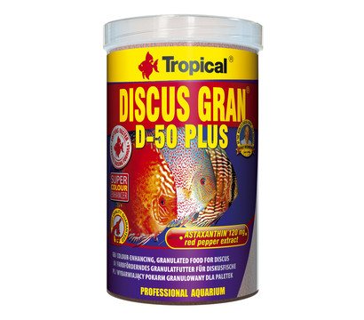 Tropical® Fischfutter Discus Gran D-50 Plus