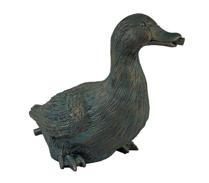 Ubbink Polyresin-Wasserspeier Ente, ca. B15/H24/T29 cm