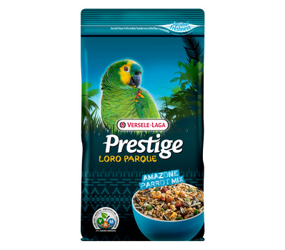 Versele-Laga Vogelfutter Prestige Papageien Loro Parque Amazone Parrot Mix, 750 g