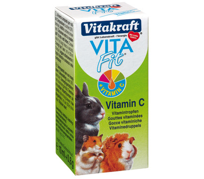 Vitakraft® Kleintiernahrungsergänzung Vita Fit® Vitamin C Tropfen