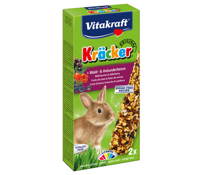 Vitakraft® Nagersnack Kräcker® Original, Wald- & Holunderbeere