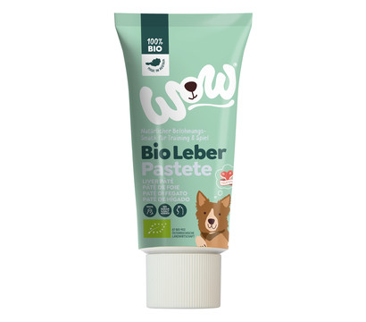WOW® Hundesnack Bio Leberpaste, 80 g
