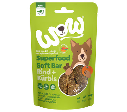 WOW® Hundesnack Superfood Soft Bar, Adult, 150 g