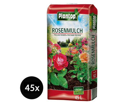 Ziegler Plantop Rosenmulch, 45 x 45 Liter
