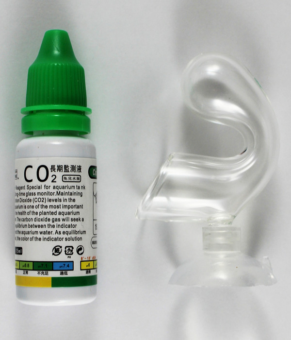 AMAZING AQUA Glas-CO2-Indikator, ca. B5,8/H4/T2 cm