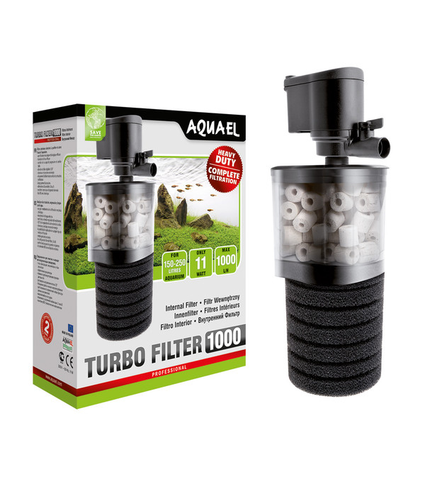 AQUAEL Aquarium Innenfilter Turbo Filter 1000