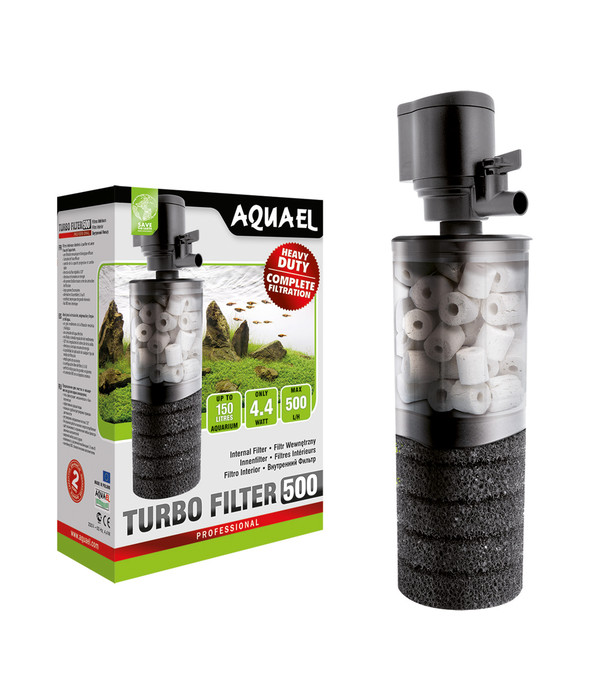 AQUAEL Aquarium Innenfilter Turbo Filter 500