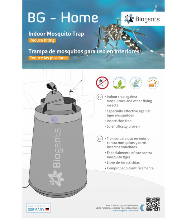 Biogents BG-Home Indoor Mückenfalle, 1 Stk.