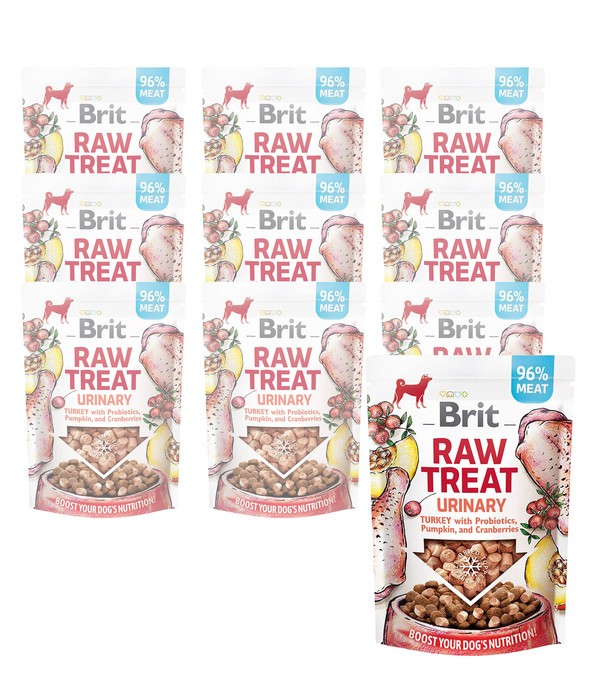 Brit Care Hundesnack Urinary, Adult, Truthahn, 10 x 40 g