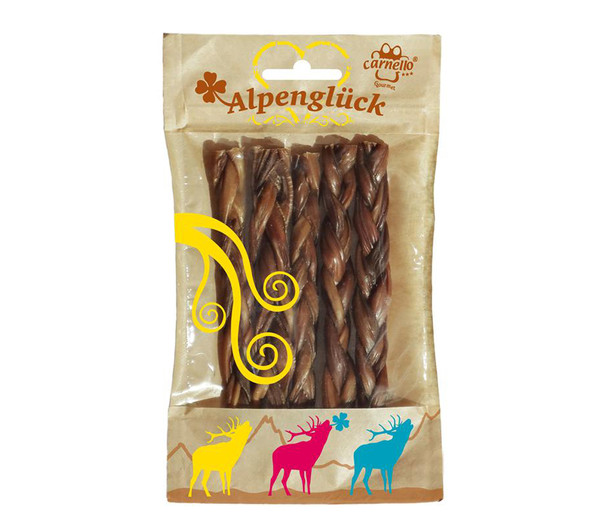 Carnello Hundesnack Alpenglück Glückssträhnen, 5 Stk.