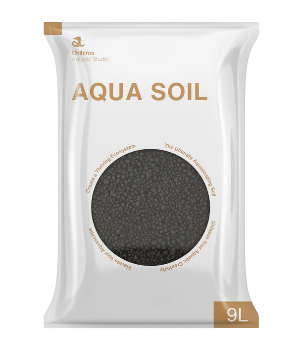 Chihiros Aqua Soil, schwarz, 9 l