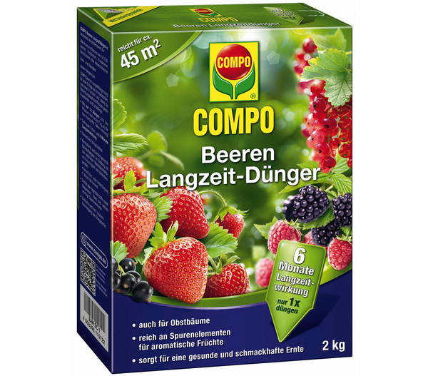 COMPO Beeren Langzeit-Dünger, 2 kg
