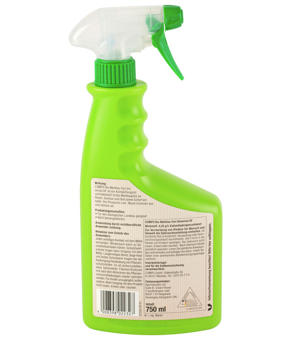 COMPO BIO Mehltau-frei Universal AF Spray, 750 ml