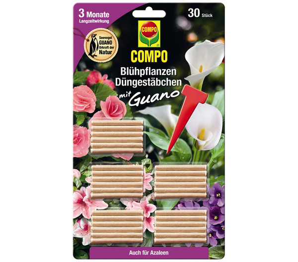 COMPO Düngestäbchen für Blühpflanzen