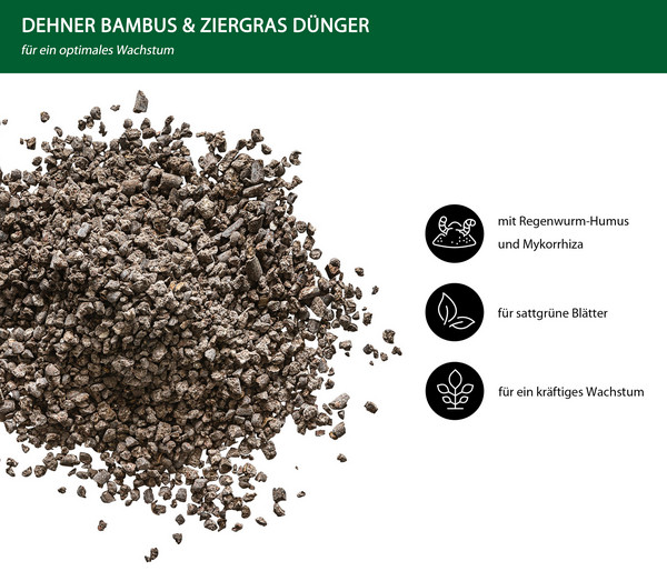 Dehner Bambus- und Ziergrasdünger, 1 kg