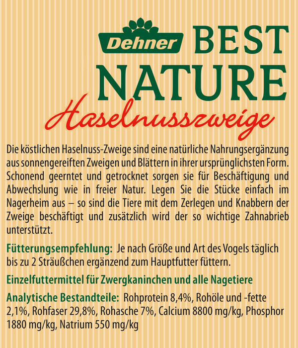 Dehner Best Nature Haselnuss, 25 g