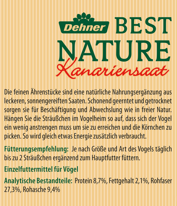 Dehner Best Nature Kanariensaat, 50 g