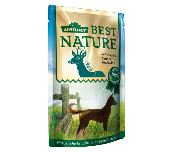 Dehner Best Nature Nassfutter für Hunde Adult, 150 g