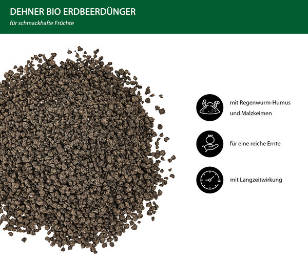 Dehner Bio Erdbeer-Dünger, 750 g