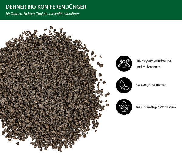 Dehner Bio Koniferen-Dünger, 1,5 kg