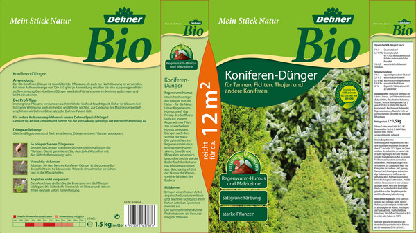 Dehner Bio Koniferen-Dünger, 1,5 kg