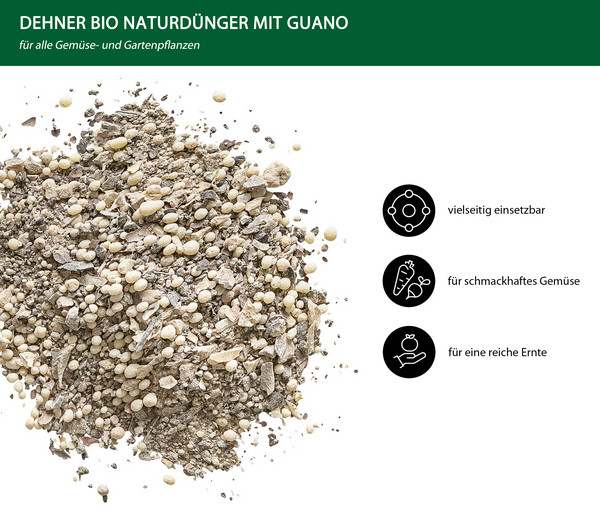Dehner Bio Naturdünger mit Guano