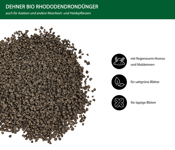 Dehner Bio Rhododendron-Dünger, 1,5 kg