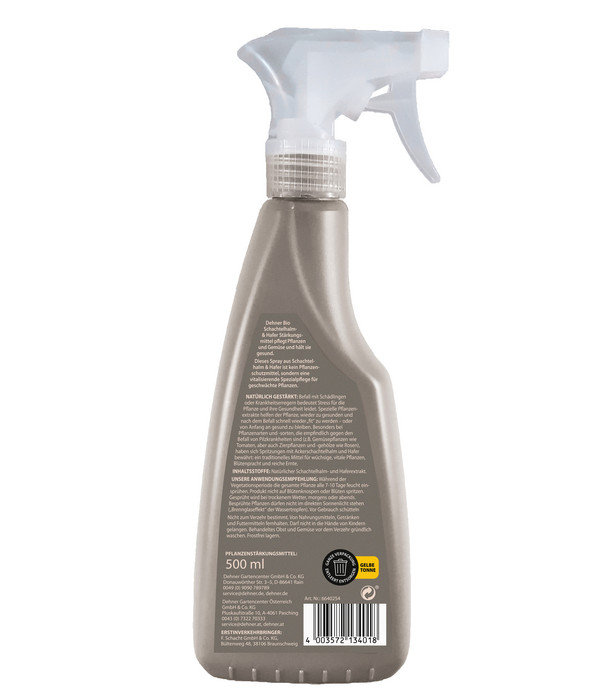 Dehner Bio Schachtelhalm- & Hafer-Spray, 500 ml