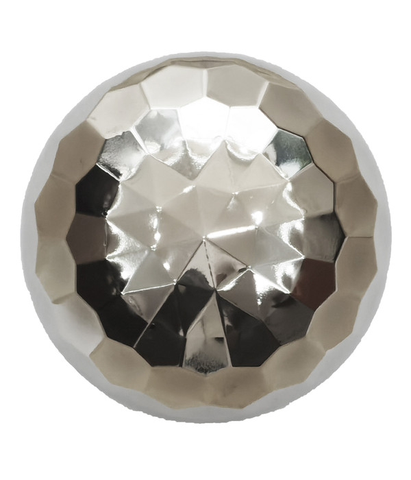 Dehner Edelstahl-Kugel Diamant, poliert, silber