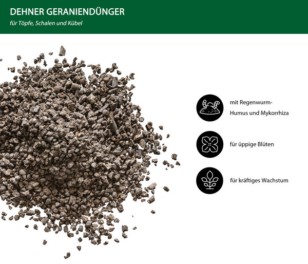 Dehner Geranien-Dünger, 1 kg