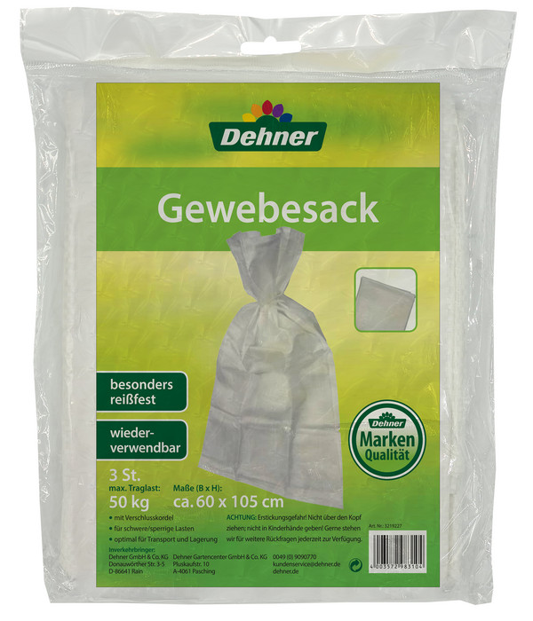 Dehner Gewebesack Profi, 3 Stk.