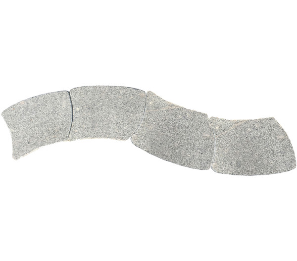 Dehner Granit-Umrandungsstein, 30 x 20 x 2,5 cm