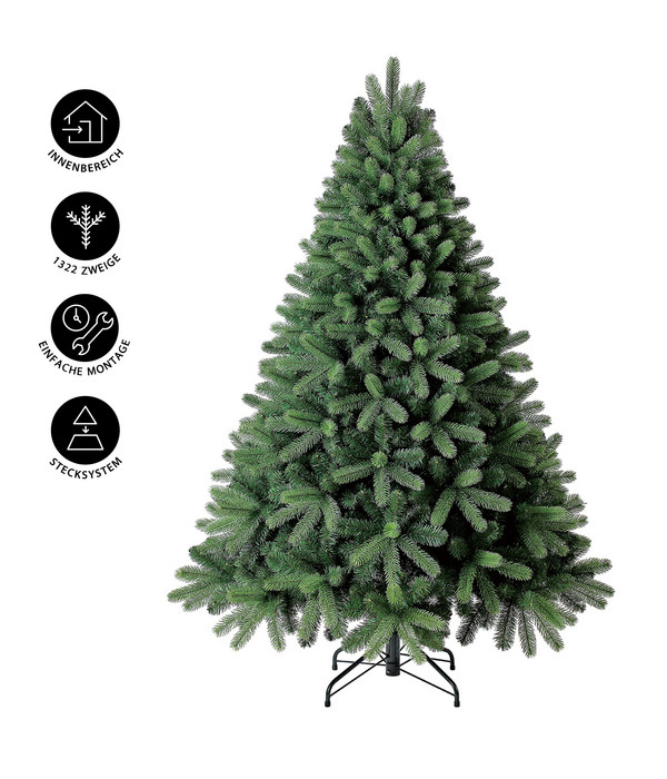 Dehner künstlicher Weihnachtsbaum Stellan, ca. H180 cm