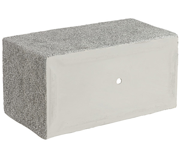 Dehner Leichtbeton-Kasten Rock, rechteckig, grau