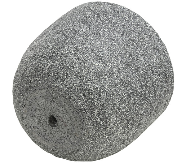 Dehner Leichtbeton-Topf Rock, rund, grau